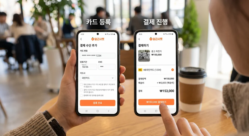 중고거래도 안전하게! 당근카드결재 방법 및 할부·한도 총정리 (수수료, 정산, 입금 안내) 2 당근카드결재