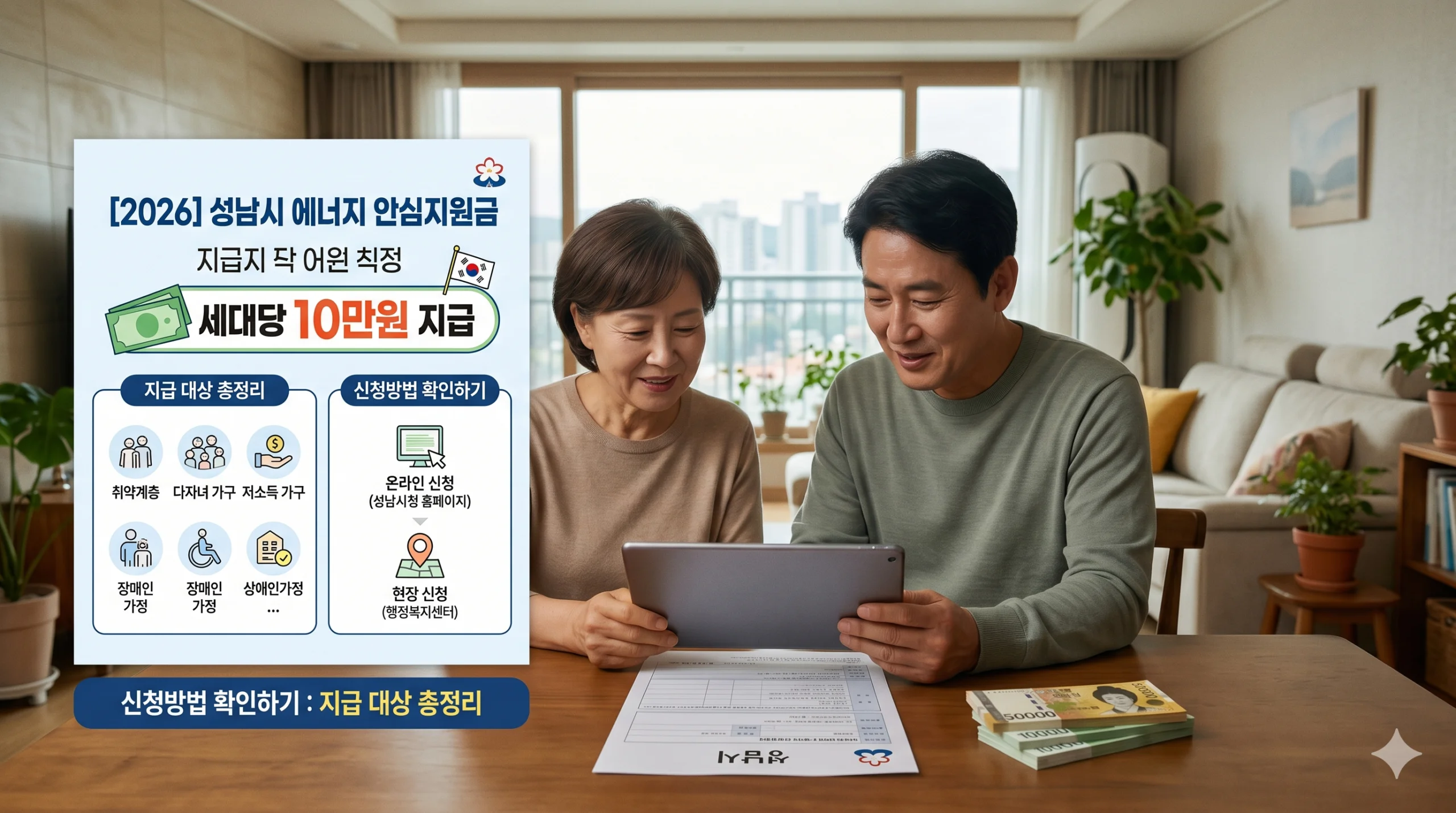 성남시 에너지 안심지원금