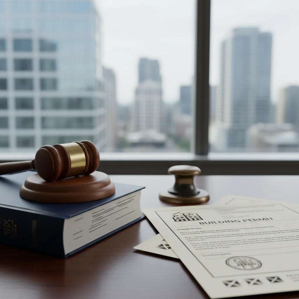 군계획시설사업 부지, 일부 토지소유권만 있어도 건축허가 가능할까? 2 building permit office