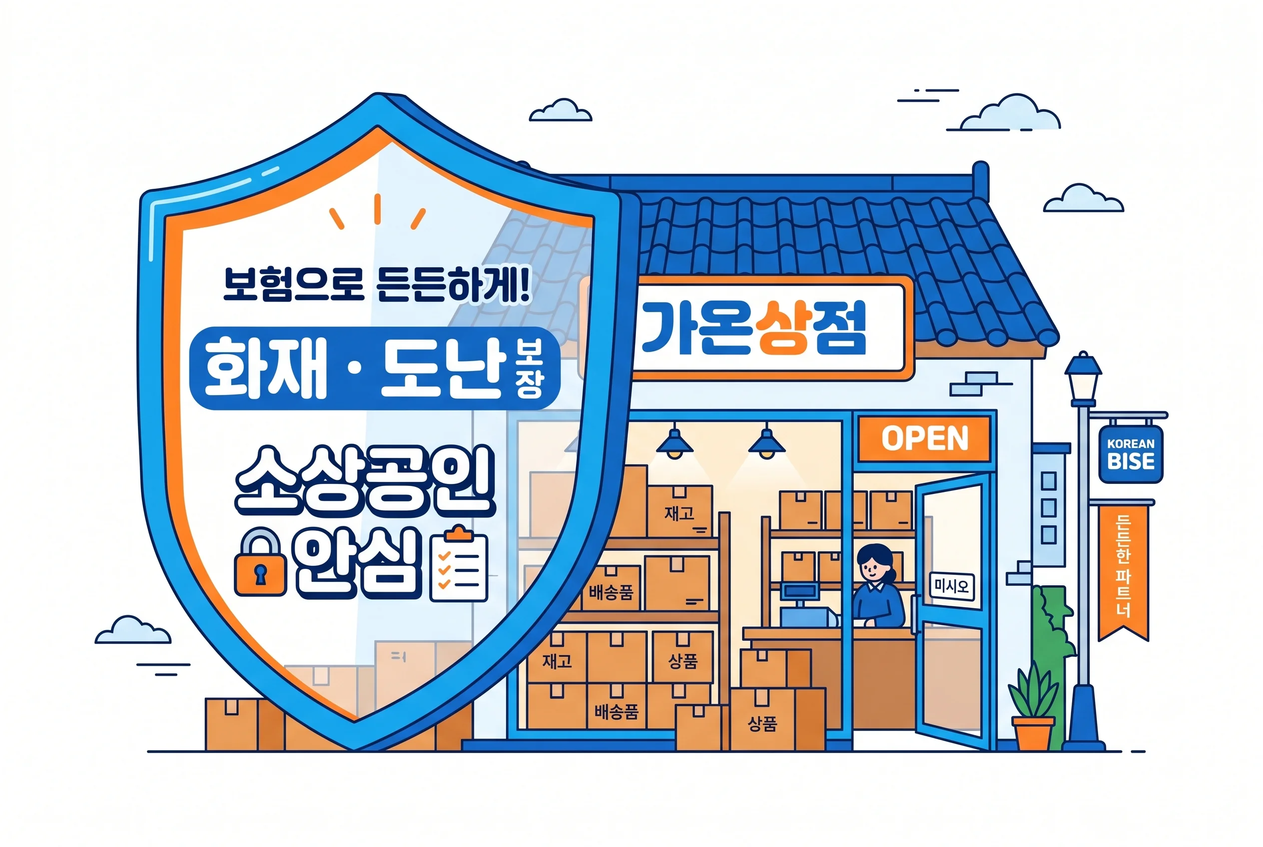소상공인 풍수해보험 상가·공장 보장