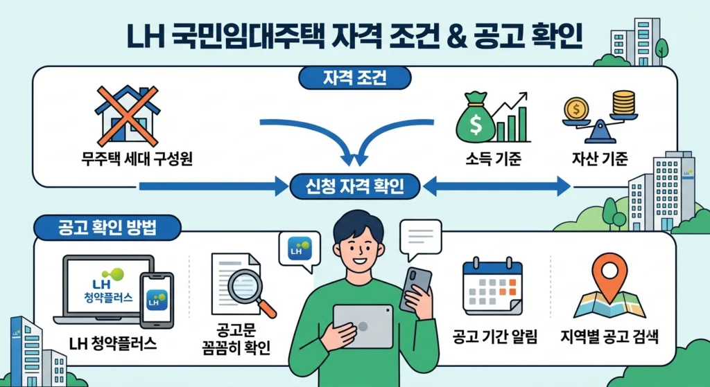 LH 국민임대주택 조건 및 자격과 입주 전 필수 거주기간·보증금 공고 확인하기 2 Gemini Generated Image 11fnhk11fnhk11fn
