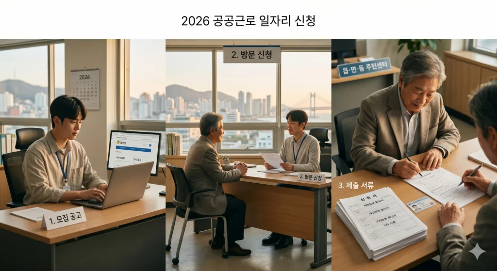 공공근로 사업 일자리 신청 및 자격 알아보기(청년 및 노인) 4 공공근로 사업