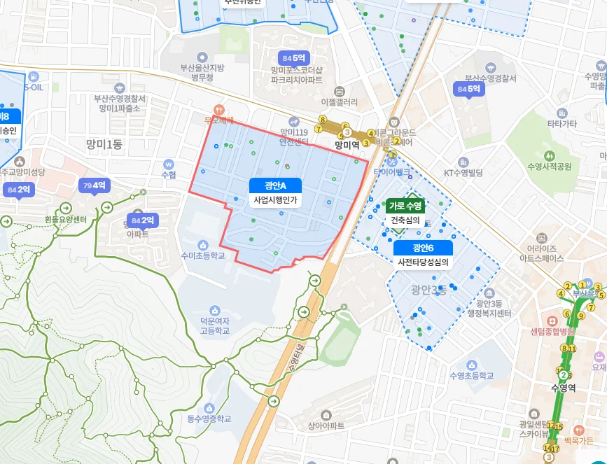 광안A구역 재개발 최신 진행 상황 및 아크로 광안 분양 완벽 정리 2 광안A구역 재개발