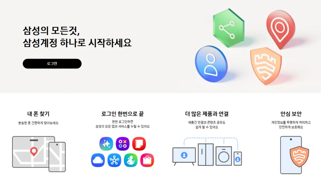 삼성계정 비밀번호 찾기