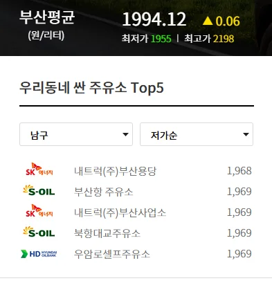 내 주변 가장 싼 곳은? 실시간 주유소 기름값 비교 가격 확인하기 및 유용한 정보 총정리 3 주유소 기름값
