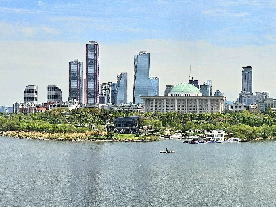 seoul yeouido skyline