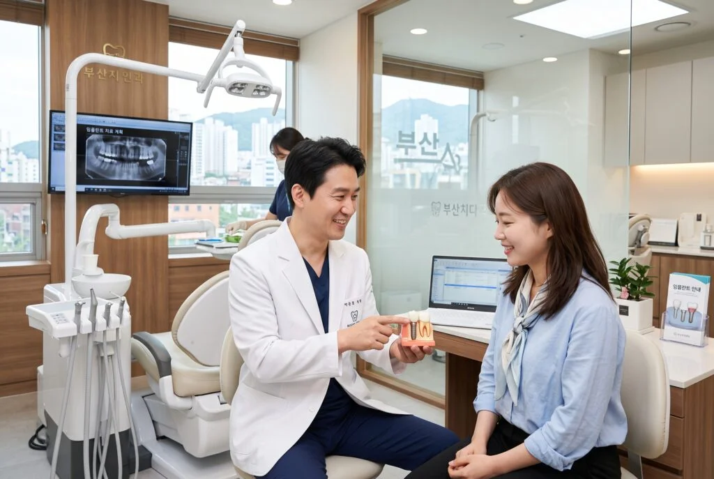 부산 해운대구 우동 임플란트 치과 진료