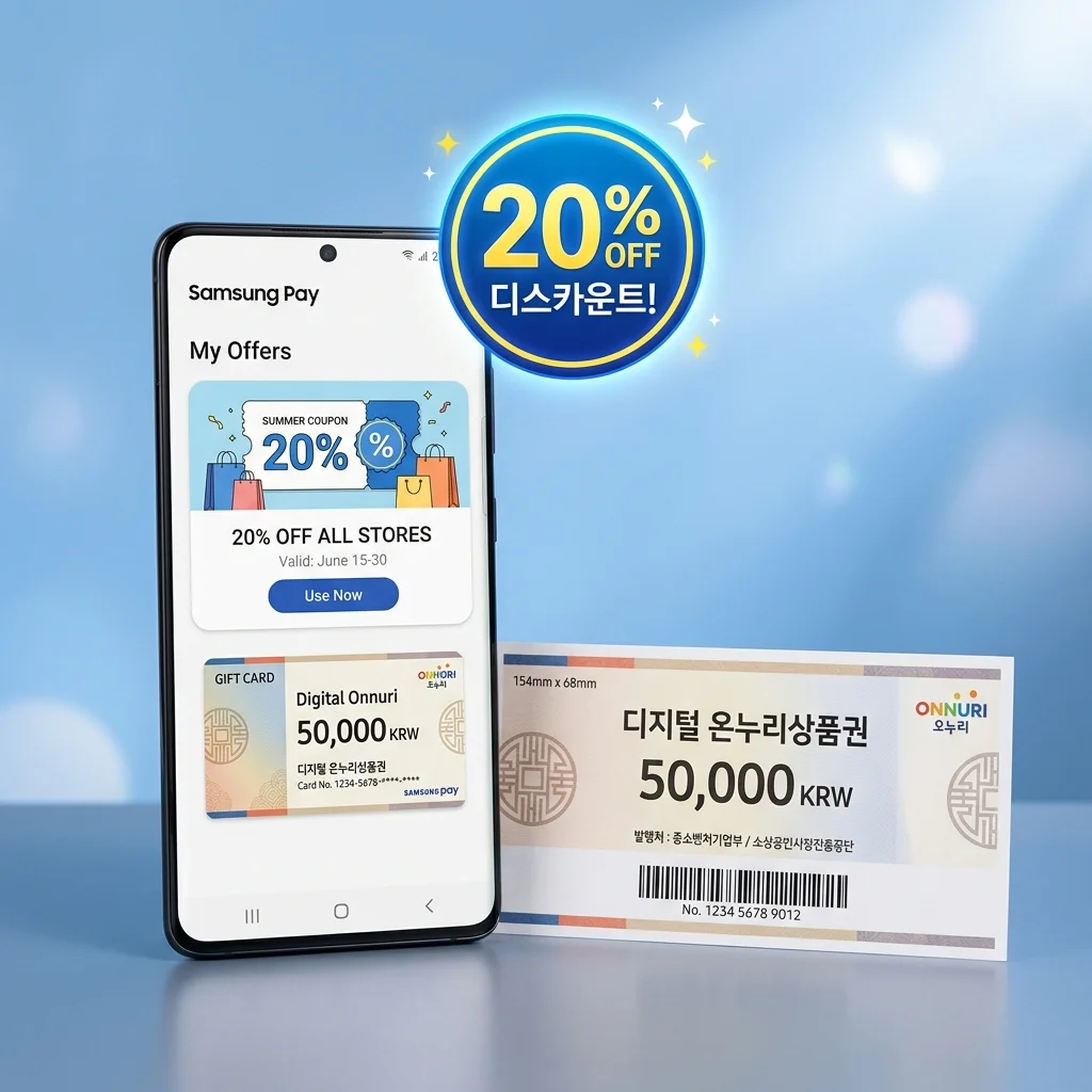 삼성전자 감사제 디지털 온누리상품권 20% 환급 혜택